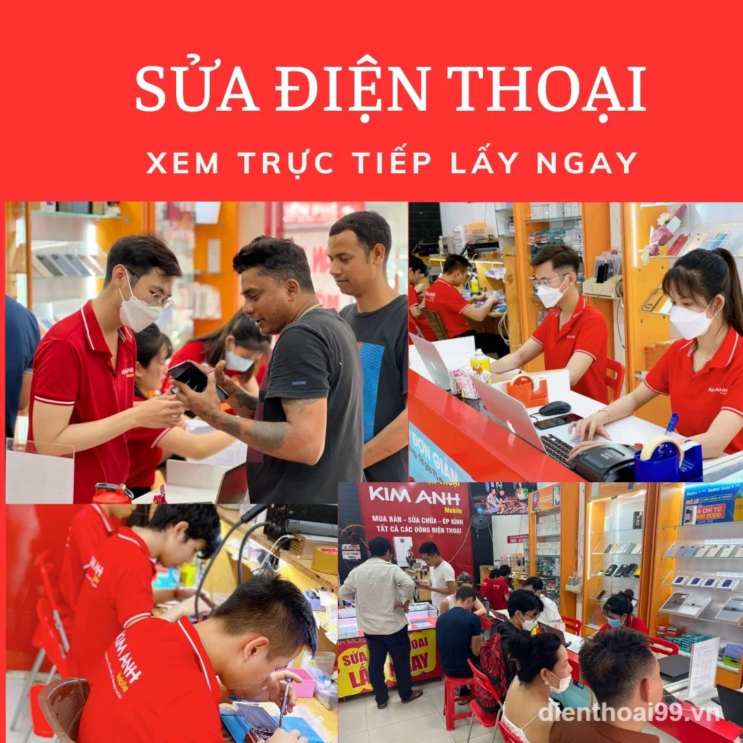 Dịch vụ sửa chữa điện thoại Điện Thoại 99 uy tín tại Đà Nẵng