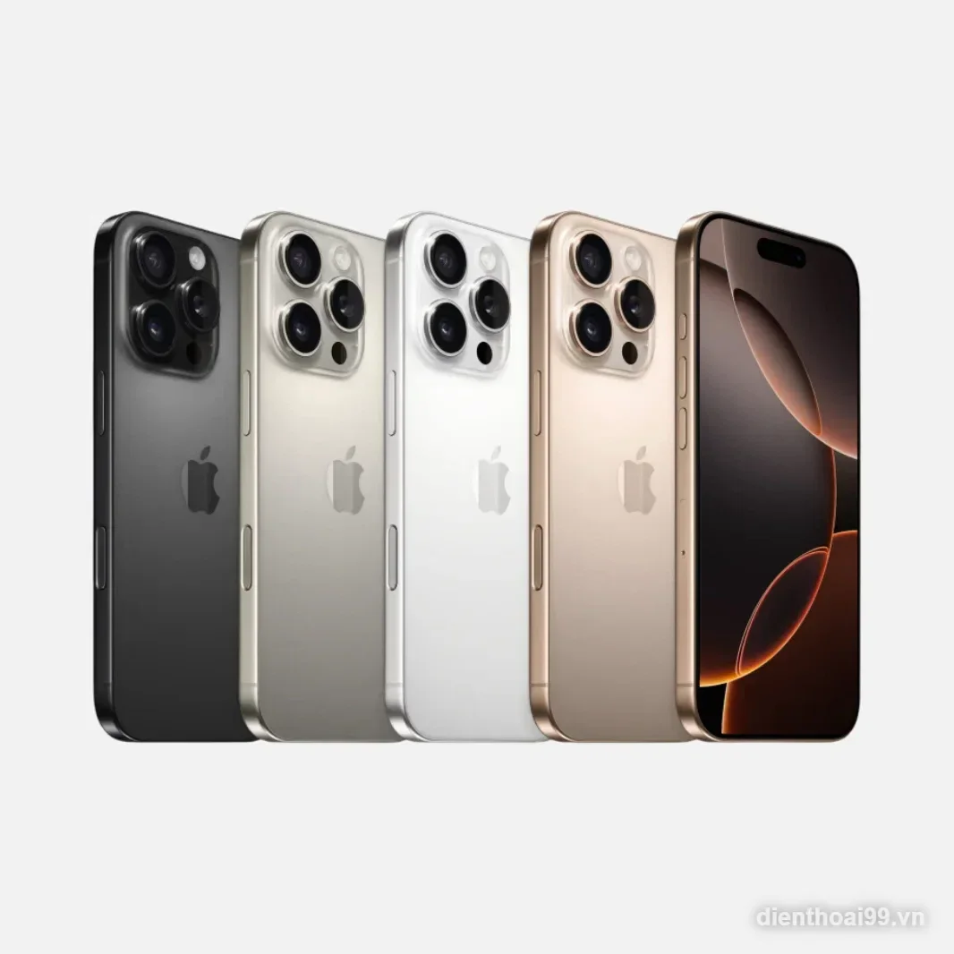 iPhone 16 Pro titan chính hãng giá tốt tại Điện Thoại 99 Đà Nẵng