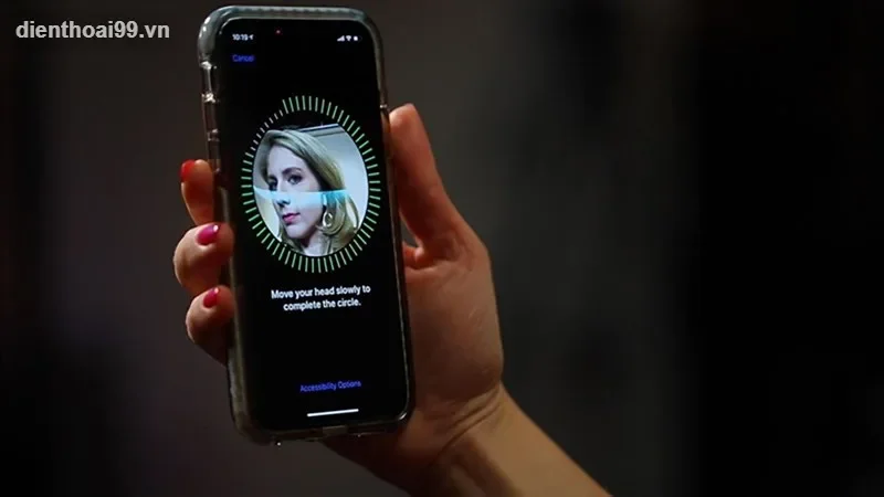 Thiết lập Face ID trên iPhone tại Điện Thoại 99 Đà Nẵng