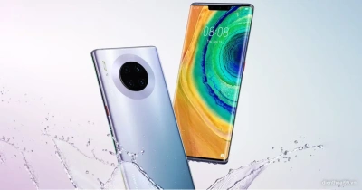 Điện thoại Huawei Mate 30 Pro màu bạc tím chính hãng, giá tốt tại Điện Thoại 99 Đà Nẵng.