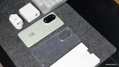 Điện thoại Huawei Nova 13 Pro màu xanh nhạt chính hãng giá tốt tại Điện Thoại 99 Đà Nẵng