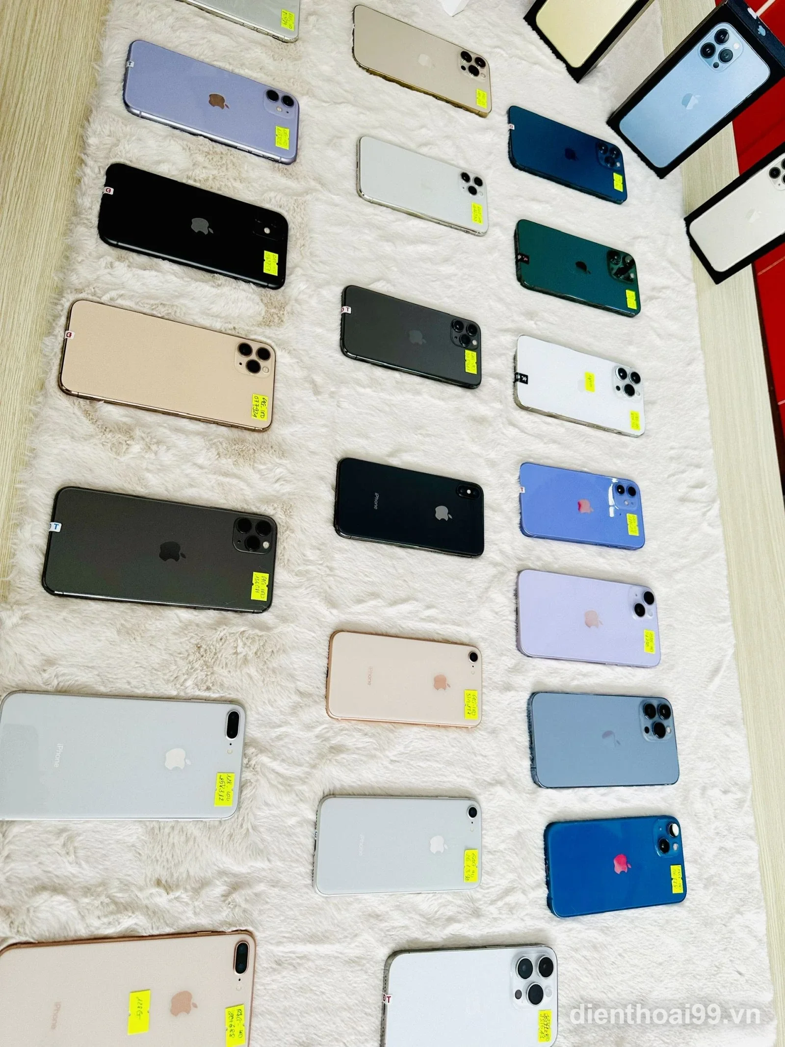Bộ sưu tập iPhone cũ like new tại Điện Thoại 99 Đà Nẵng