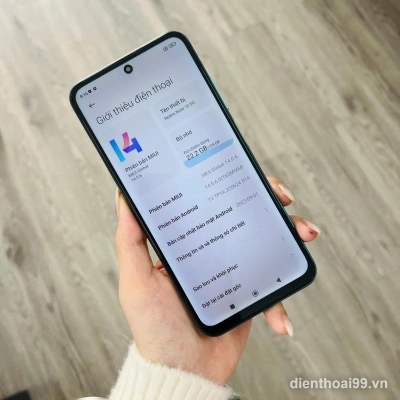 Điện thoại Xiaomi Redmi Note 10 5G màu xanh chính hãng giá tốt tại Điện Thoại 99 Đà Nẵng