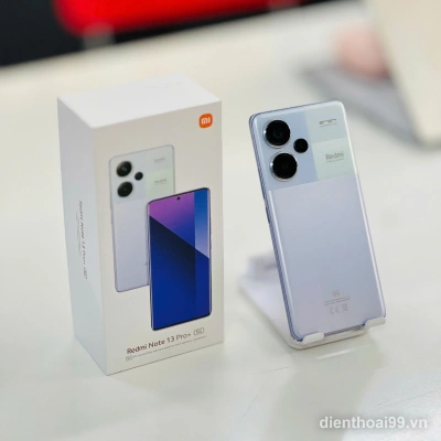 Điện thoại Redmi Note 13 Pro Plus 5G màu tím chính hãng giá tốt tại Điện Thoại 99 Đà Nẵng.