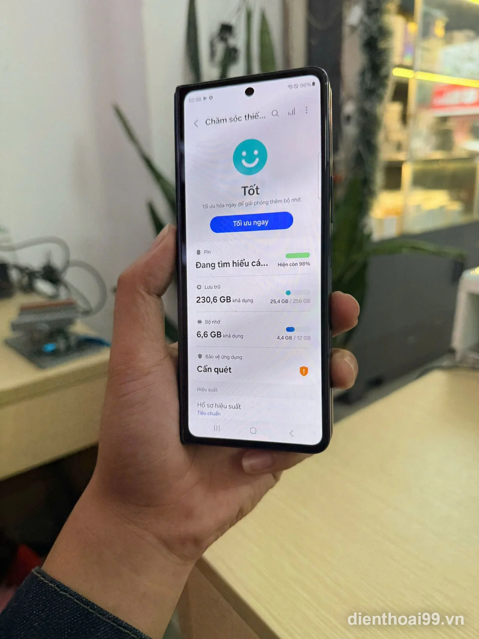 Điện thoại Samsung Galaxy Fold chính hãng giá tốt tại Điện Thoại 99 Đà Nẵng