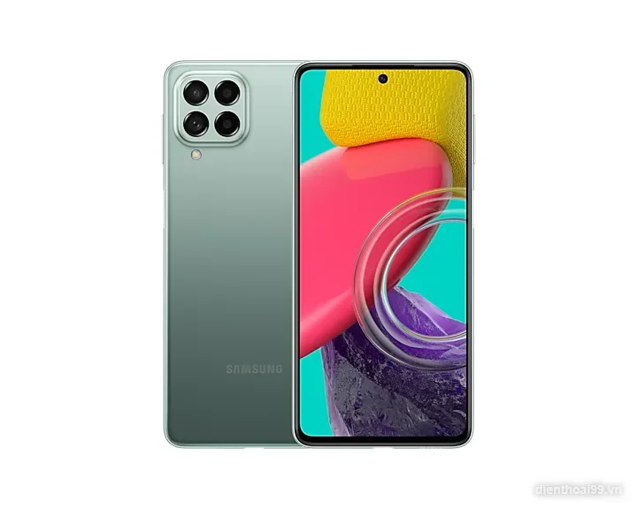 Samsung Galaxy M53 5G màu xanh chính hãng giá tốt tại Điện Thoại 99 Đà Nẵng