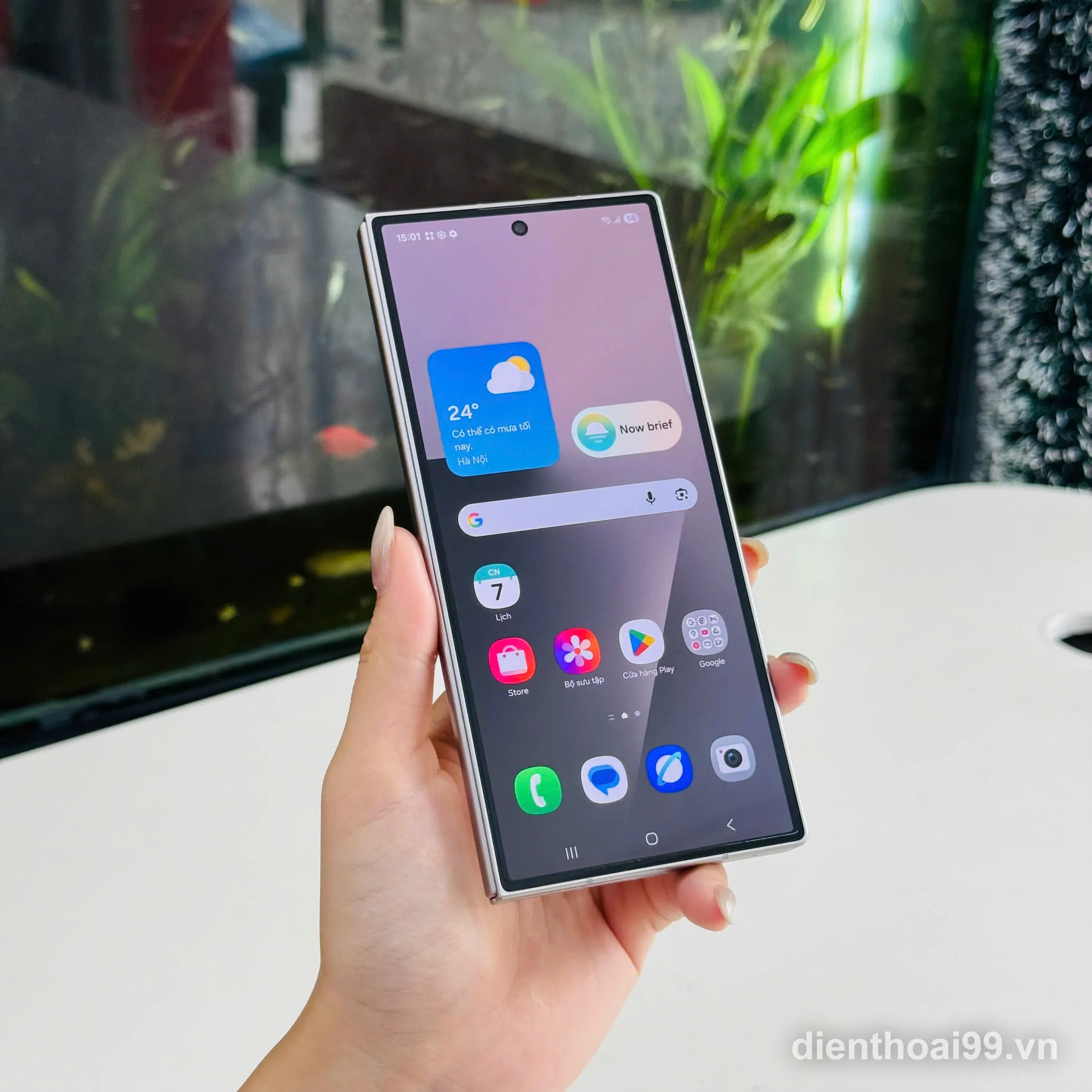 Điện thoại Samsung Galaxy S series màu bạc chính hãng giá tốt tại Điện Thoại 99 Đà Nẵng