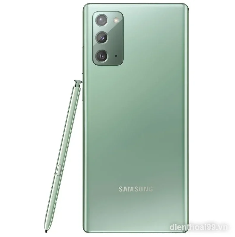Điện thoại Samsung Galaxy Note 20 màu xanh mint chính hãng giá tốt tại Điện Thoại 99 Đà Nẵng