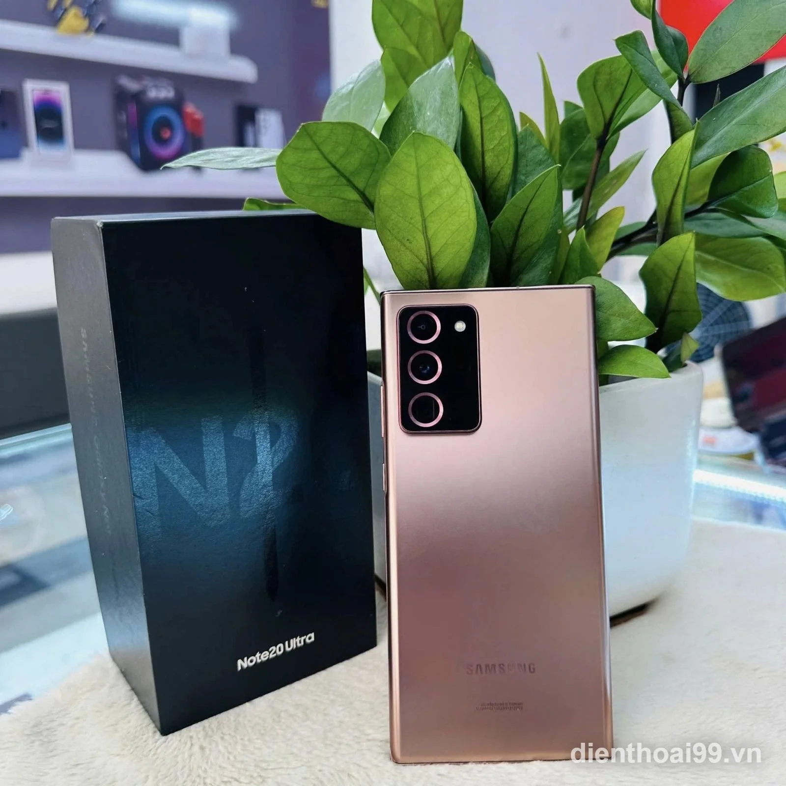 Samsung Galaxy Note 20 Ultra màu đồng chính hãng giá tốt tại Điện Thoại 99 Đà Nẵng