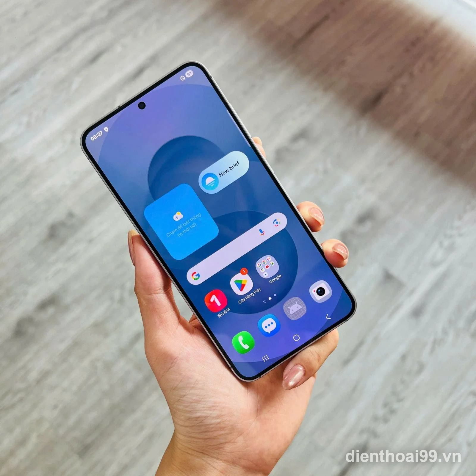 Điện thoại Samsung Galaxy S series màu bạc chính hãng giá tốt tại Điện Thoại 99 Đà Nẵng