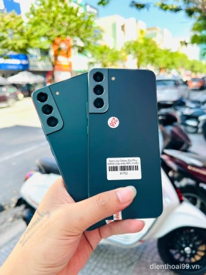Hai điện thoại Samsung Galaxy S22 Plus màu đen like new giá rẻ tại Điện Thoại 99 Đà Nẵng
