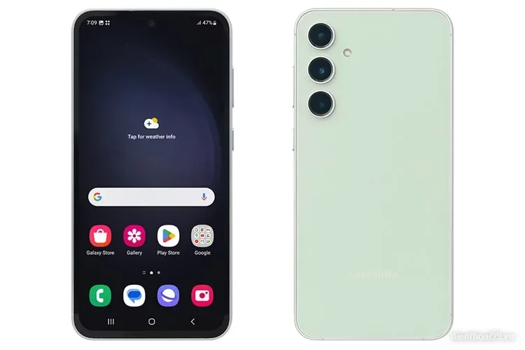 Màu xanh nhạt Samsung Galaxy S23 FE