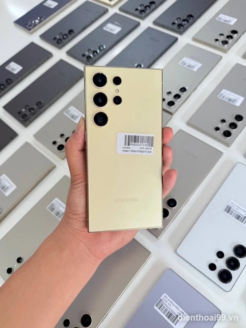 Samsung Galaxy S24 Ultra màu vàng giá rẻ tại Điện Thoại 99 Đà Nẵng