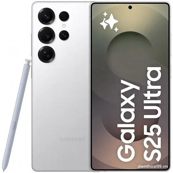 Samsung Galaxy S25 Ultra màu trắng sang trọng tại Đà Nẵng