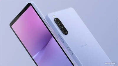 Điện thoại Sony Xperia 10 V màu tím giá rẻ, chính hãng tại Điện Thoại 99 Đà Nẵng.