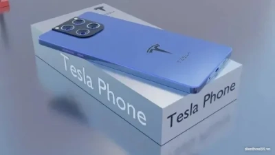 Điện thoại Tesla Phone màu xanh dương giá rẻ, chính hãng tại Điện Thoại 99 Đà Nẵng.