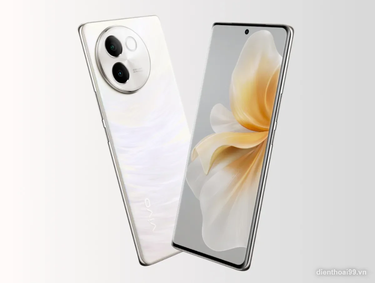 Điện thoại Vivo V30e màu trắng chính hãng giá tốt tại Điện Thoại 99 Đà Nẵng.