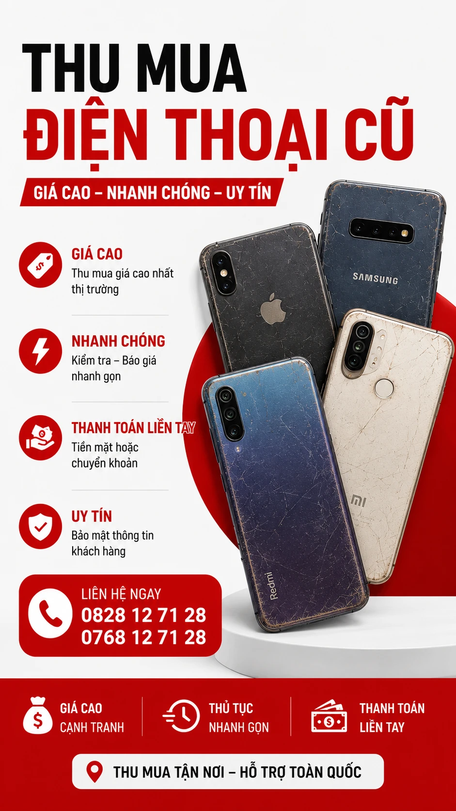 Giá thu mua điện thoại cũ