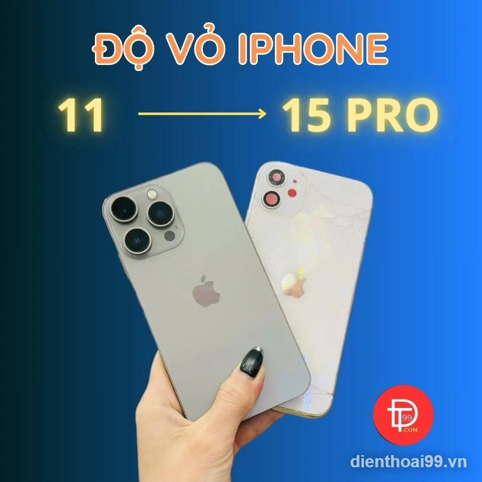 Độ vỏ iPhone 8 Plus Lên 17 Pro Max Lấy Ngay Ở Hàm Nghi