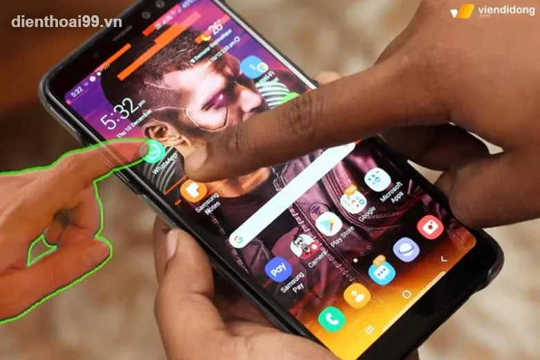 Sửa cảm ứng điện thoại Samsung bị liệt tại Điện Thoại 99 Đà Nẵng