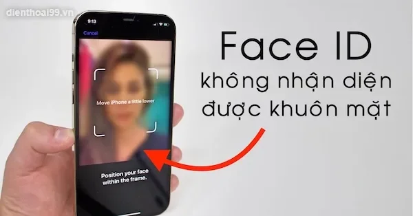 Sửa lỗi Face ID iPhone không nhận diện khuôn mặt tại Đà Nẵng