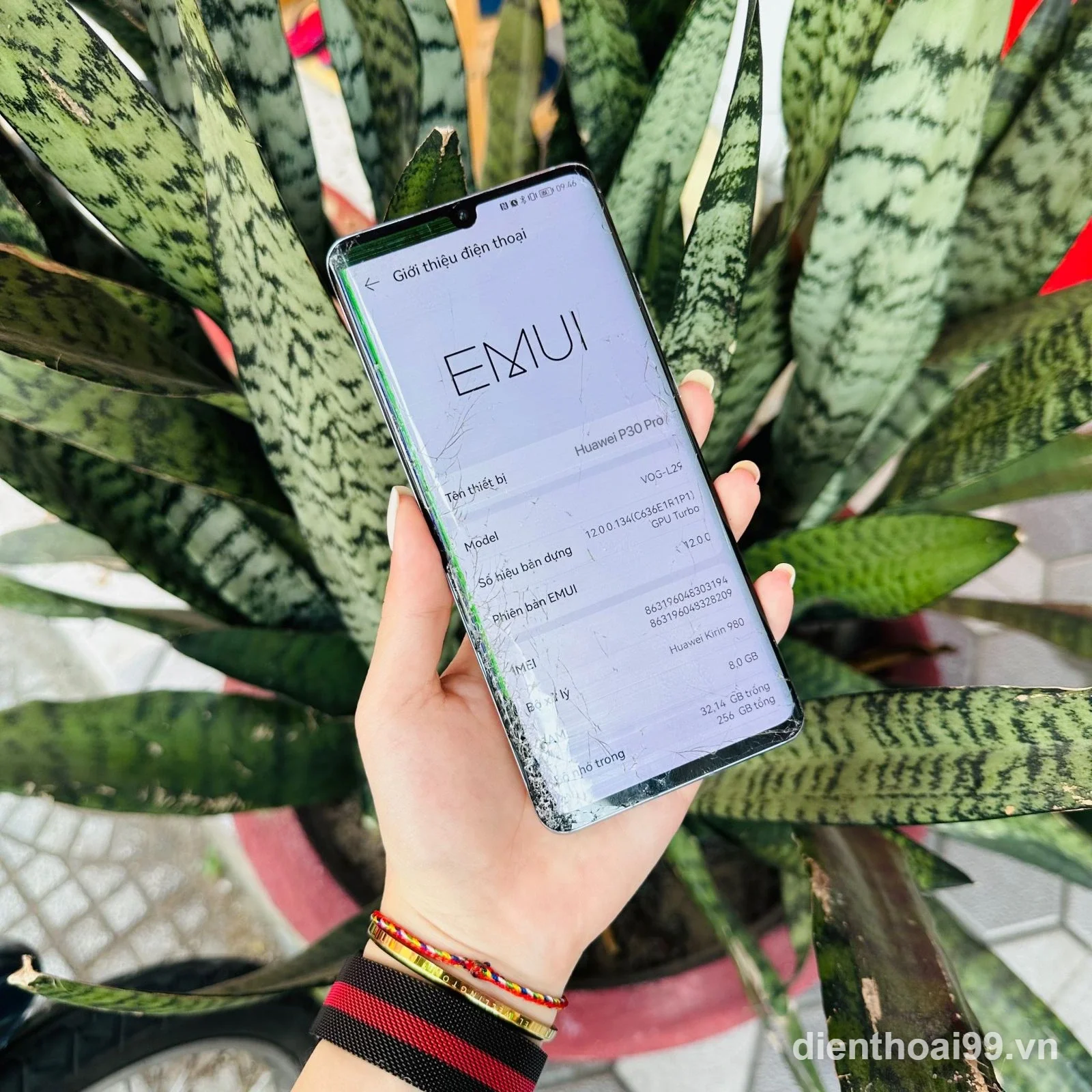 Thay màn hình Huawei P30 Pro lấy ngay tại Điện Thoại 99 Đà Nẵng