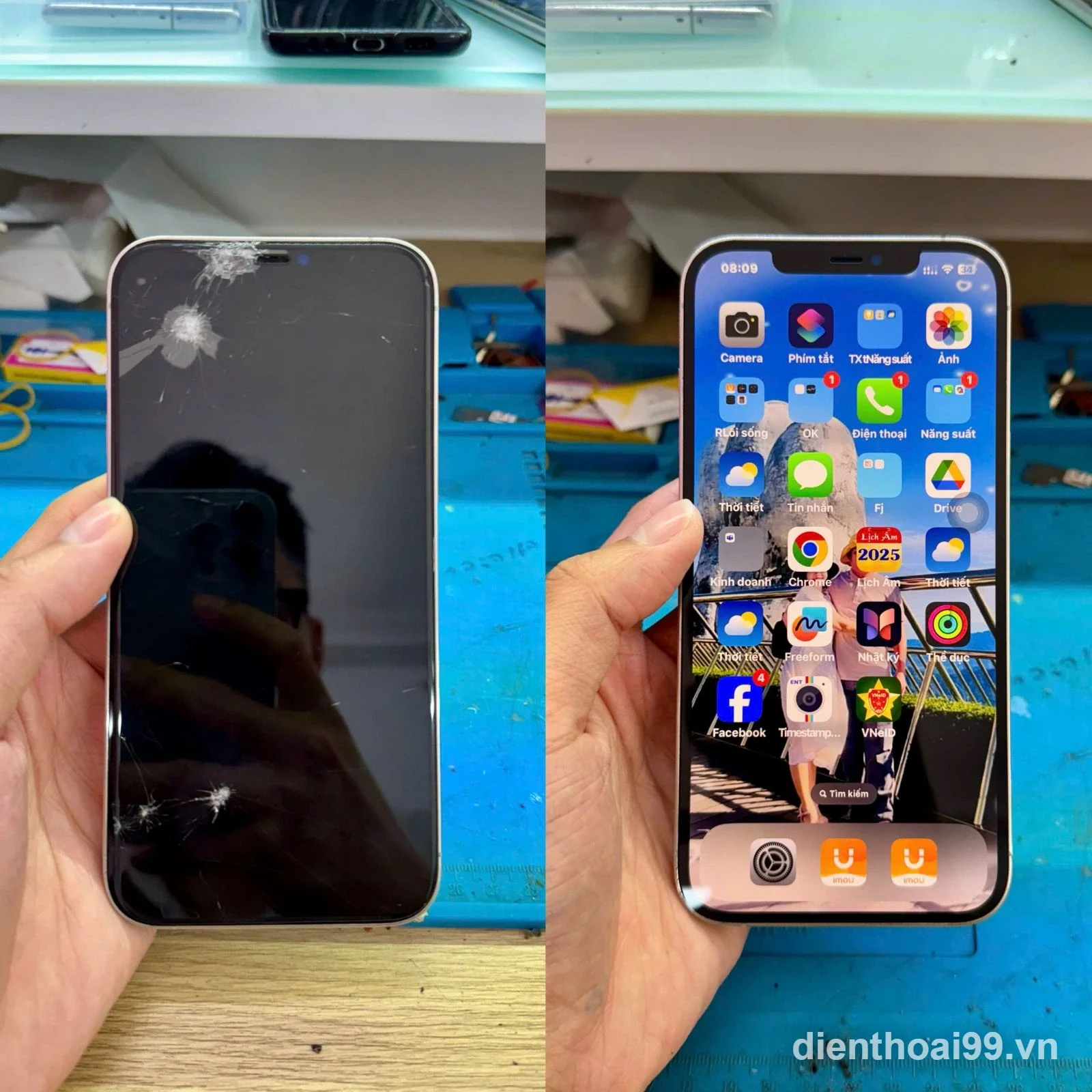 Thay màn hình iPhone 15 Pro Max lấy ngay tại Điện Thoại 99 Đà Nẵng