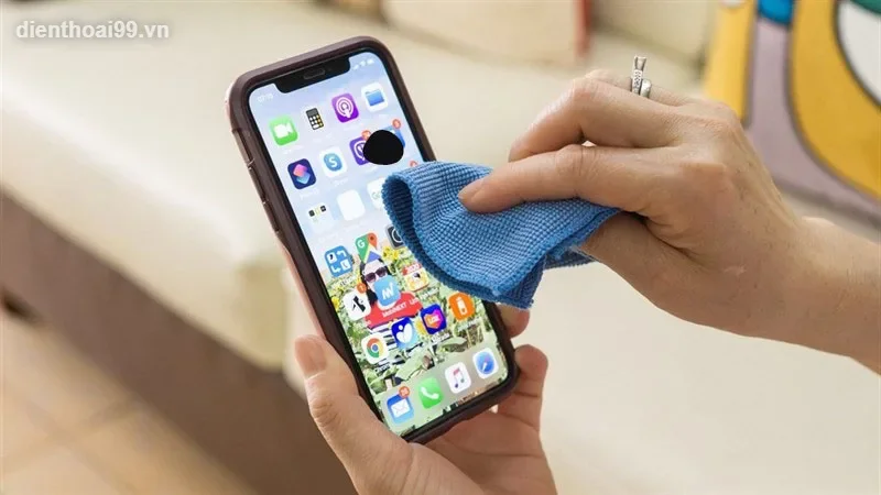 Thay màn hình iPhone chảy mực lấy ngay tại Điện Thoại 99 Đà Nẵng