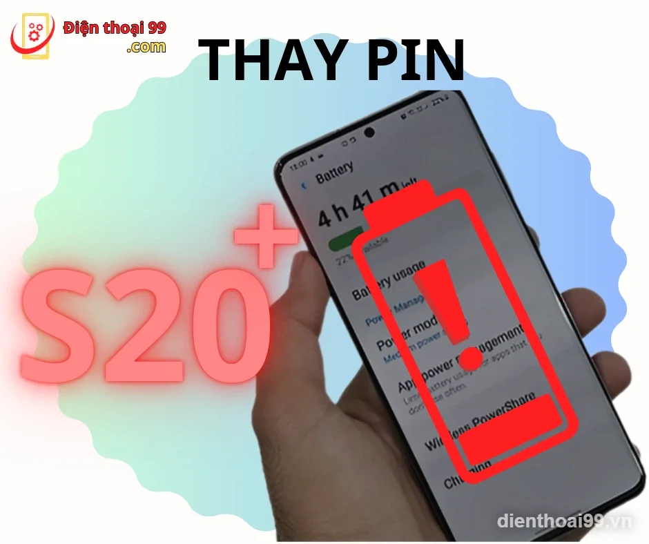 Thay pin Samsung Galaxy S20 Plus chính hãng lấy ngay tại Điện Thoại 99 Đà Nẵng